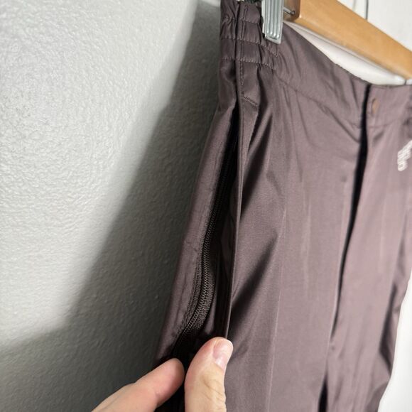 Forrester's Brown Stormtek Rain Golf Pants Waterproof Snap Up Ankle Men’s Medium - Picture 7 of 12